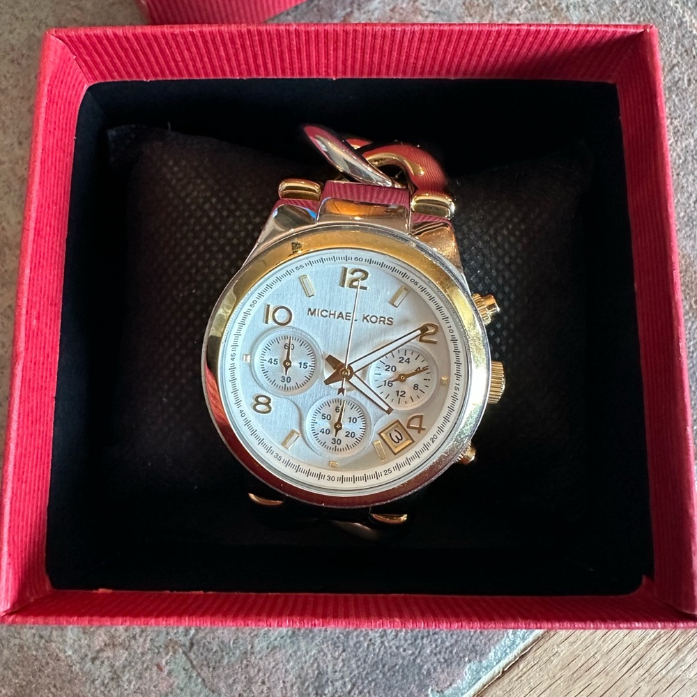 Michael Kors Two-Tone Chronograph Watch